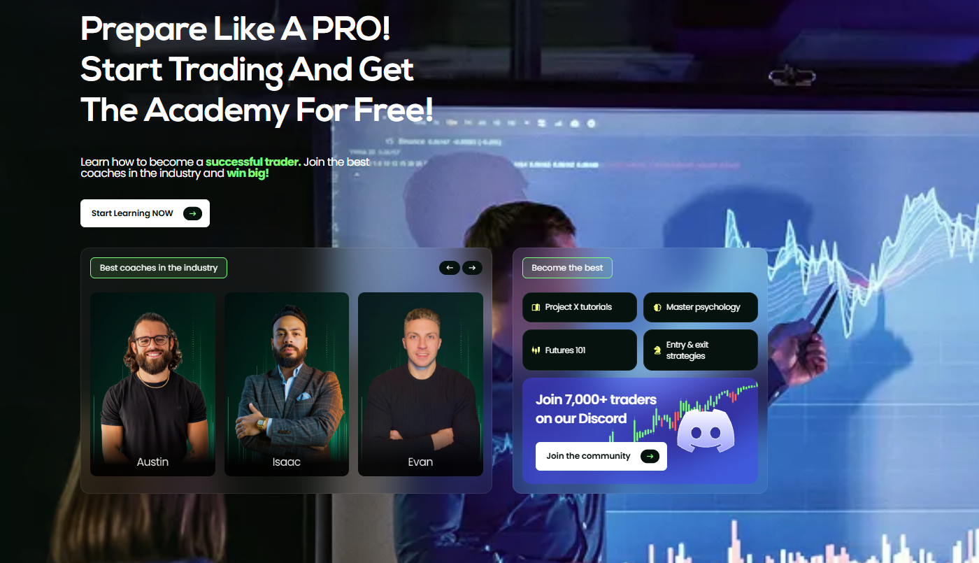 List of crypto assets and trading pairs available on TopOne Futures with associated percentage changes